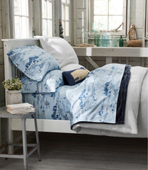 L.L.Bean Coastal Landscape Flannel Sheet Collection HOME GOODS|SALE