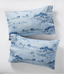 L.L.Bean Coastal Landscape Flannel Sheet Collection HOME GOODS|SALE