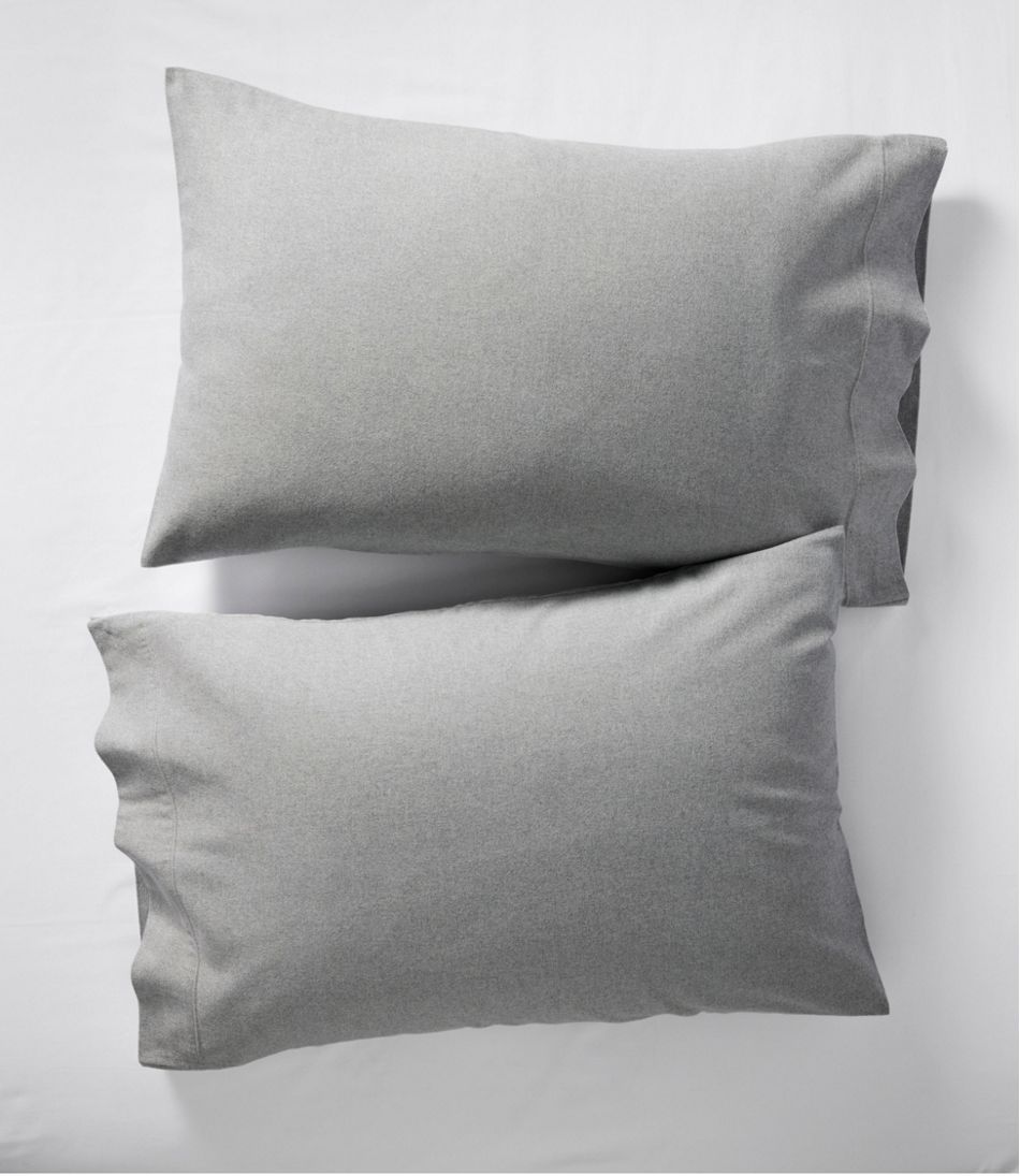 L.L.Bean Heritage Chamois Flannel Sheet Collection, Heather HOME GOODS