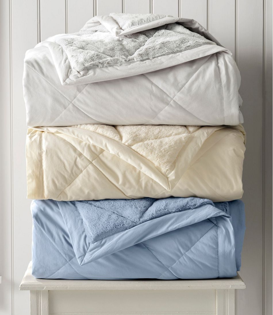 L.L.Bean Ultraplush Down Blanket HOME GOODS