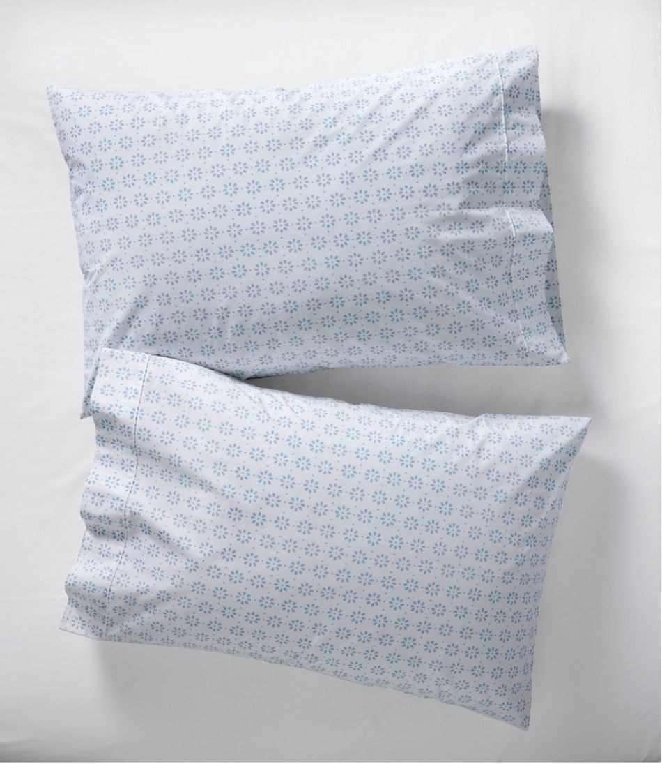 L.L.Bean Sunwashed Percale Sheet Collection, Print HOME GOODS
