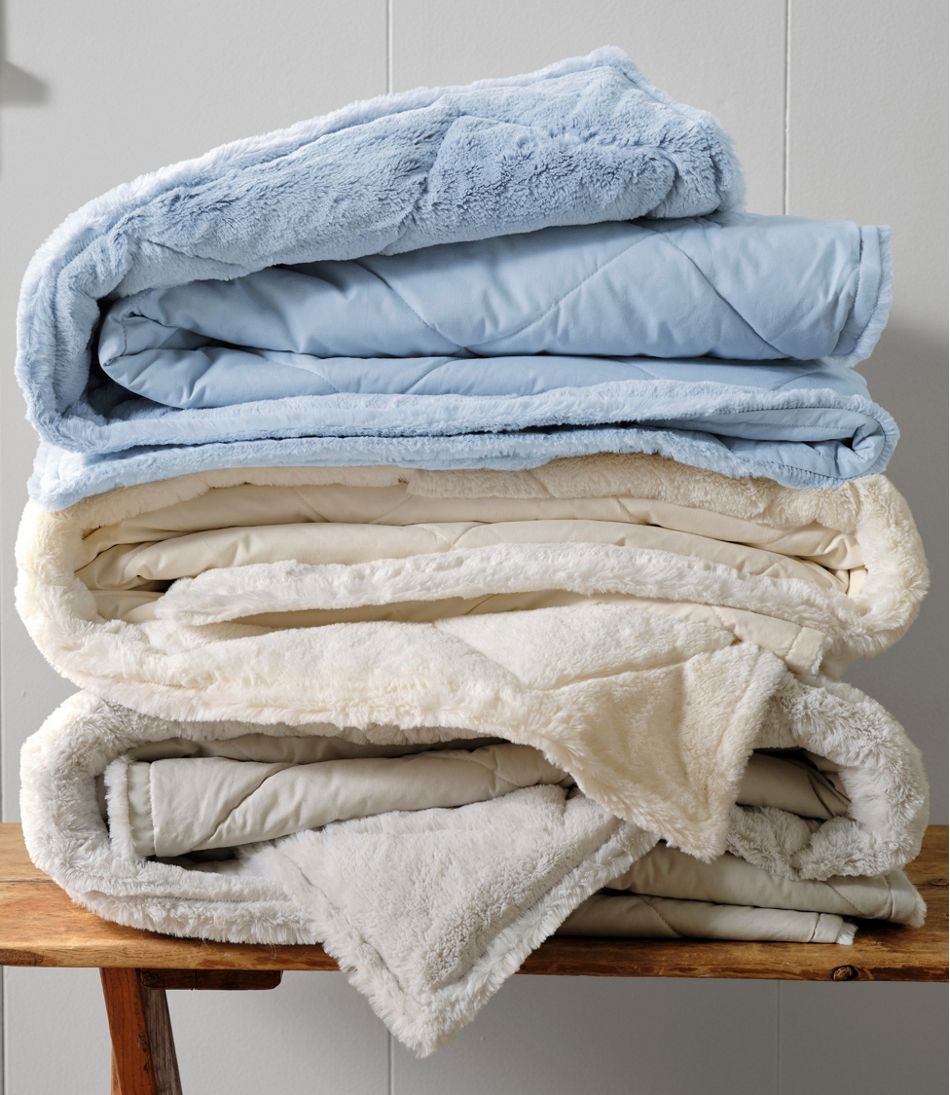 L.L.Bean Ultraplush PrimaLoft Throw HOME GOODS