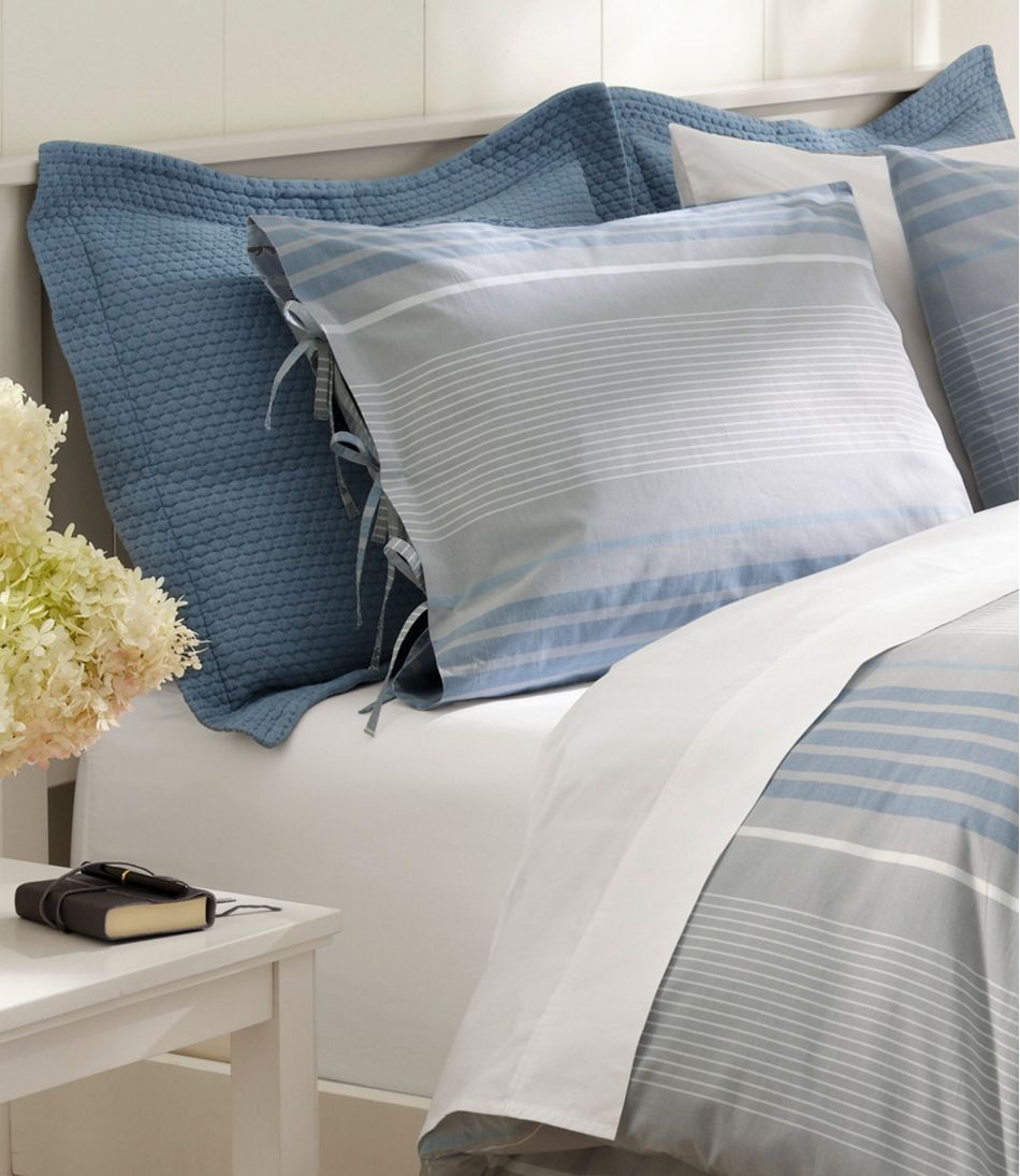 L.L.Bean Organic Honeycomb Matelassé Sham HOME GOODS