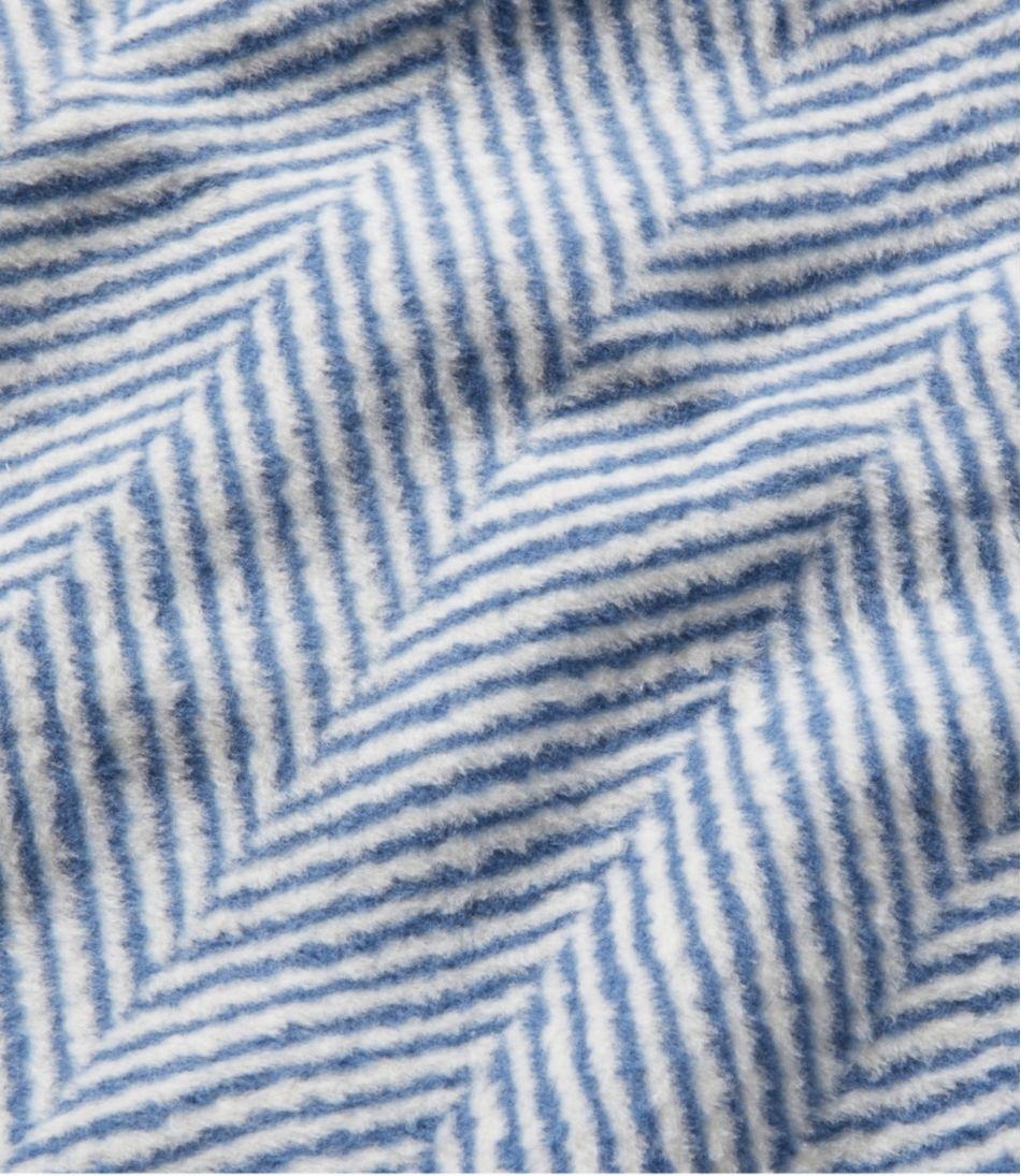 L.L.Bean ChappyWrap Cozy Throw Blanket, Herringbone HOME GOODS