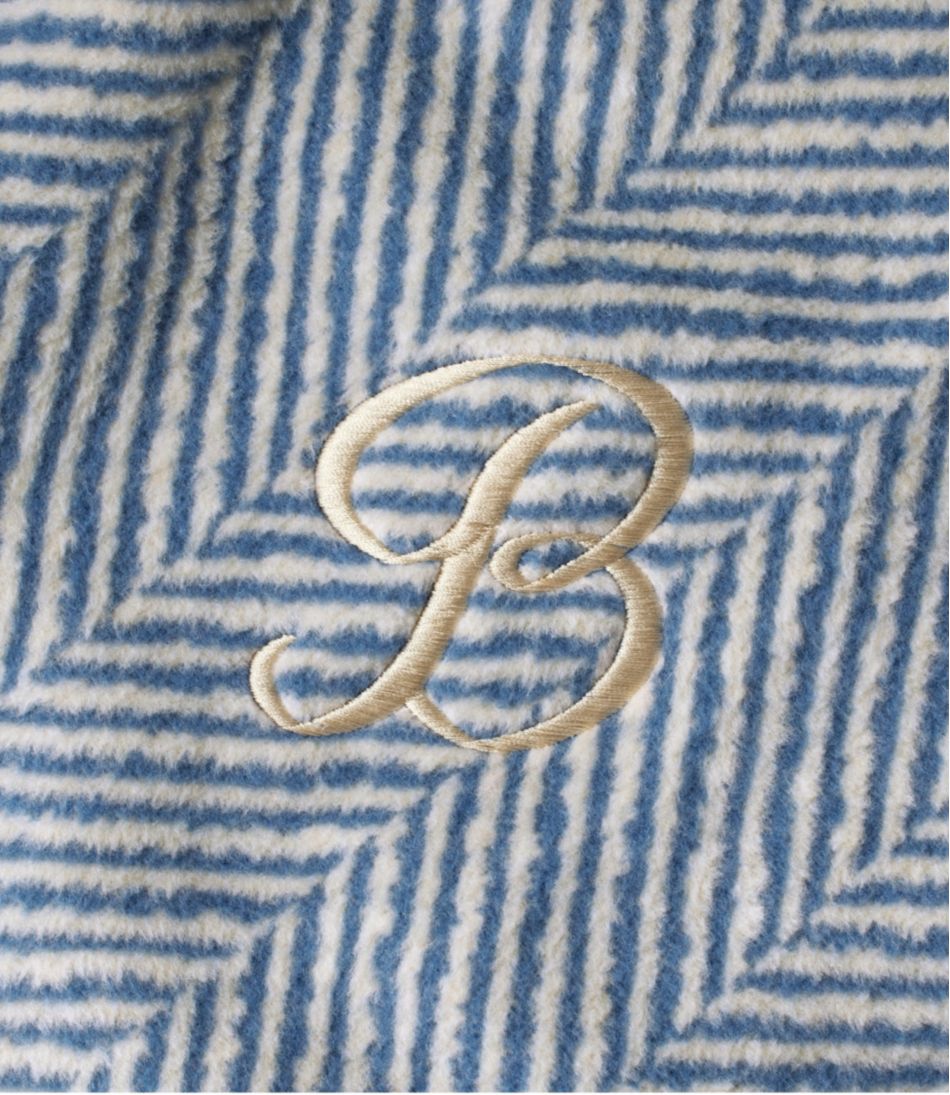 L.L.Bean ChappyWrap Cozy Throw Blanket, Herringbone HOME GOODS
