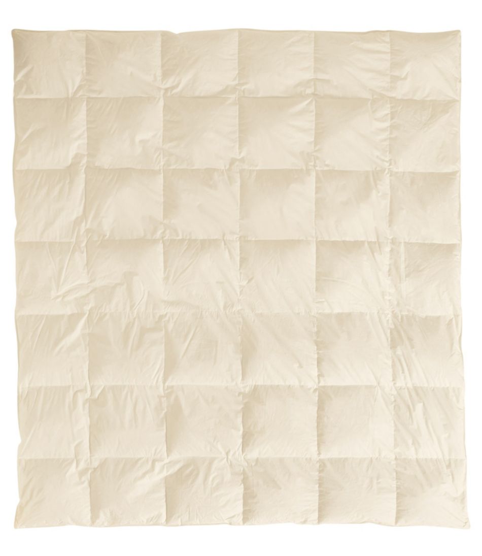 L.L.Bean Baffle Box Stitch Goose Down Comforter, Warm HOME GOODS