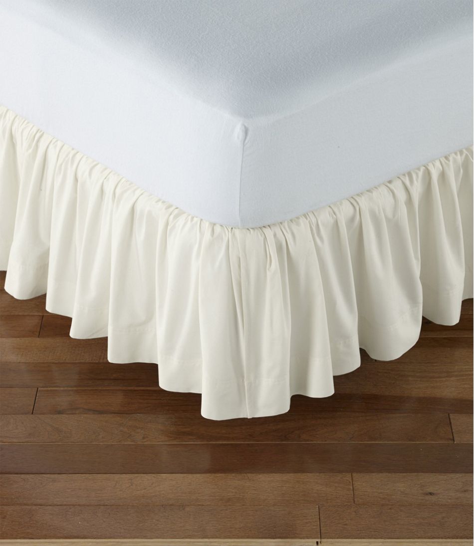 L.L.Bean Chambray bed skirt HOME GOODS|SALE