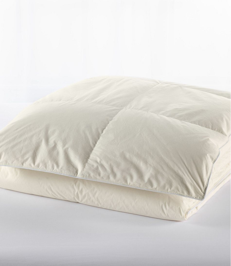 L.L.Bean Baffle Box Stitch Goose Down Comforter, Warmer HOME GOODS