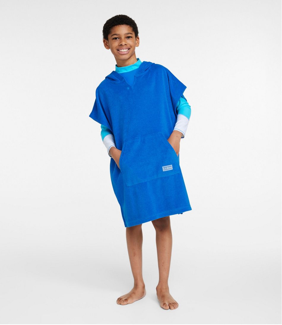 L.L.Bean Kids' Terry Cover-Up, Hooded CLOTHING|SALE