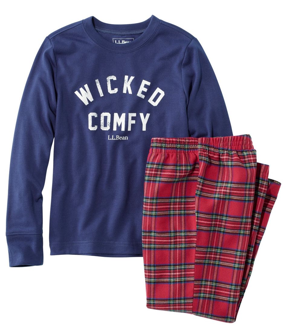 L.L.Bean Kids' Flannel Pajamas CLOTHING