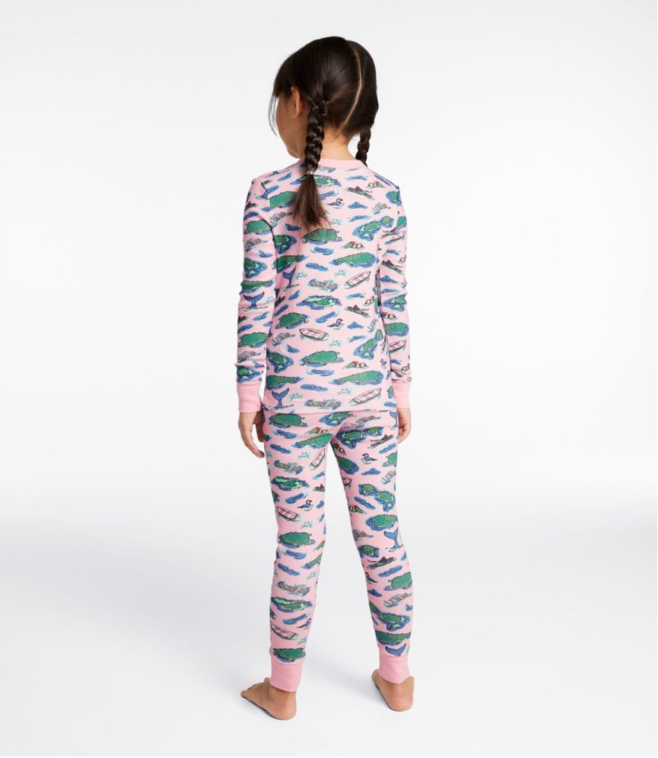 L.L.Bean Kids' Organic Cotton Fitted Pajamas CLOTHING