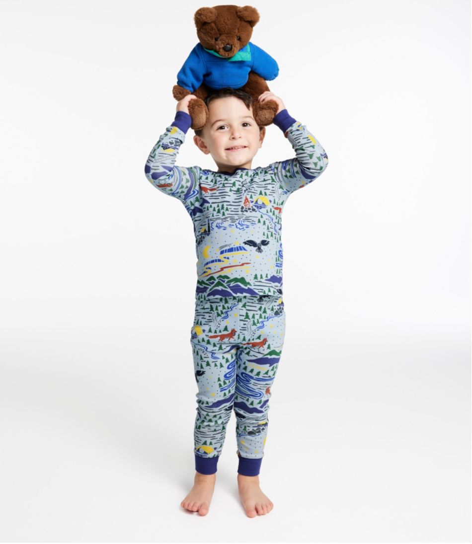 L.L.Bean Toddlers' Organic Cotton Fitted Pajamas CLOTHING