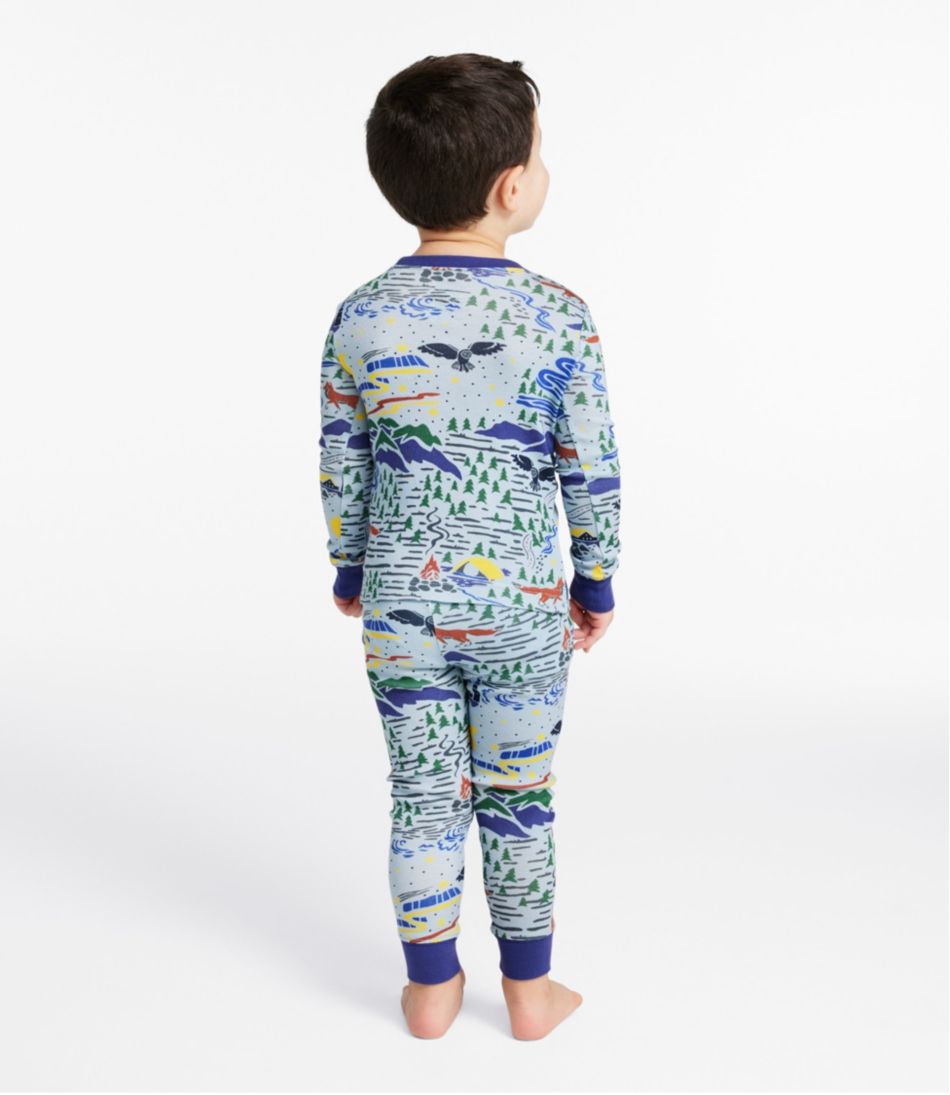L.L.Bean Toddlers' Organic Cotton Fitted Pajamas CLOTHING