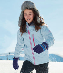 L.L.Bean Kids' Wintry Mix Waterproof Gloves CLOTHING
