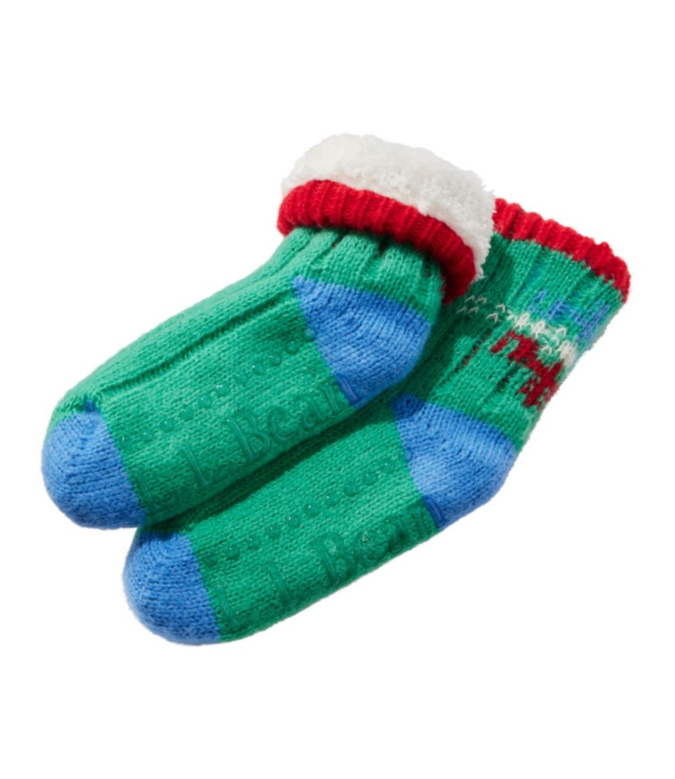 L.L.Bean Toddlers' Cozy Gripper Socks CLOTHING