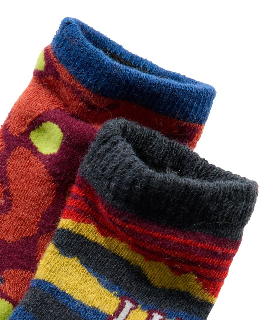 L.L.Bean Toddlers' Katahdin Socks, 2-Pack CLOTHING|FOOTWEAR