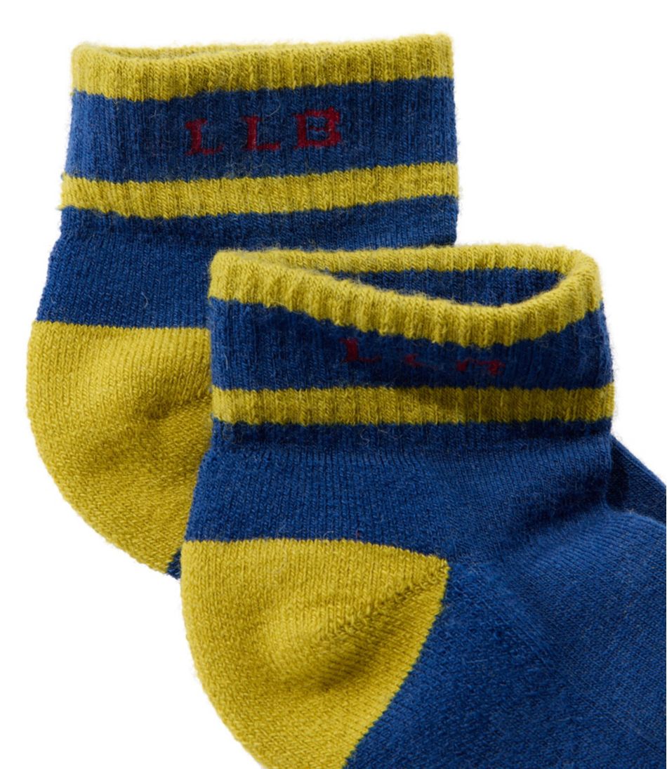 L.L.Bean Kids' Katahdin Socks, Quarter-Crew CLOTHING|FOOTWEAR