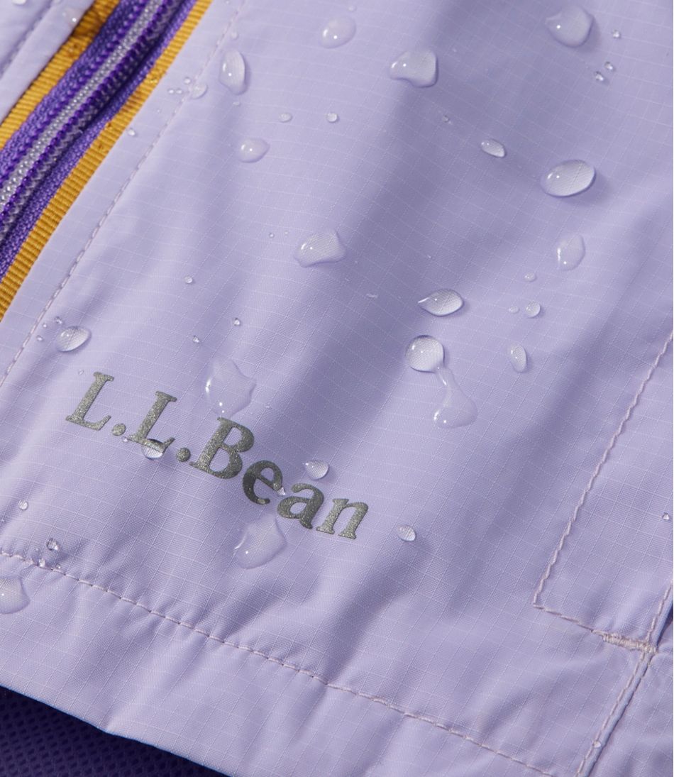 L.L.Bean Toddlers' Discovery Rain Jacket, Colorblock OUTERWEAR