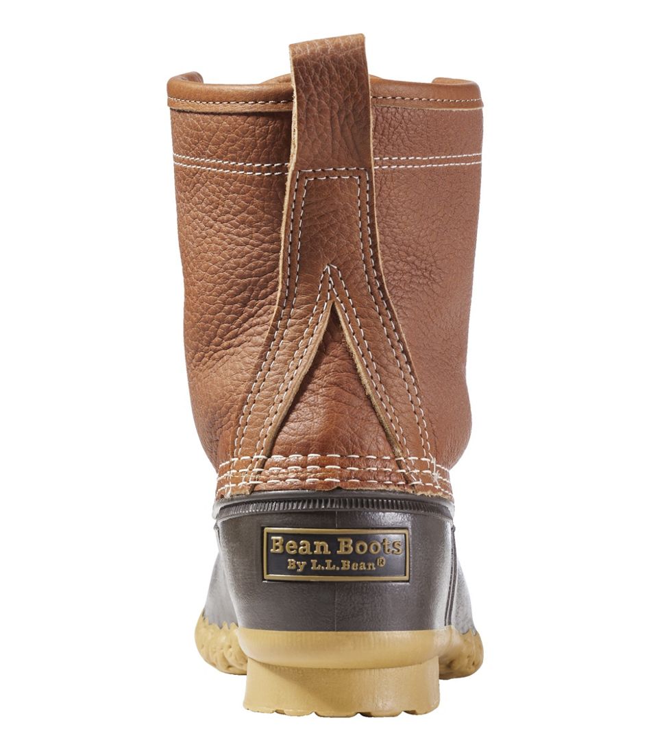 L.L.Bean Women's Bean Boots, 8" Shearling-Lined Insulated FOOTWEAR
