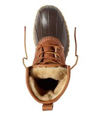 L.L.Bean Women's Bean Boots, 8" Shearling-Lined Insulated FOOTWEAR