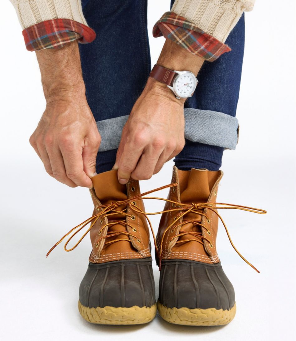 L.L.Bean Men's Bean Boots, 8" FOOTWEAR