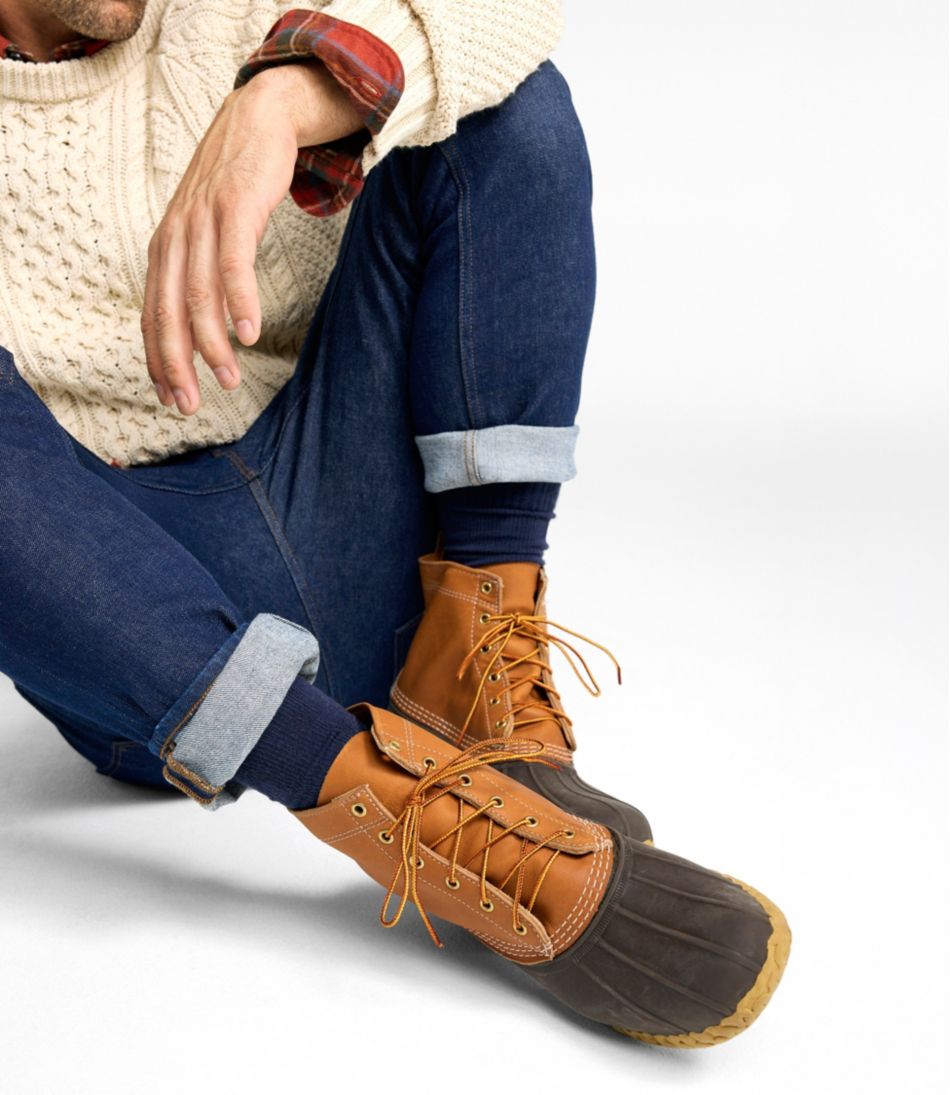 L.L.Bean Men's Bean Boots, 8" FOOTWEAR