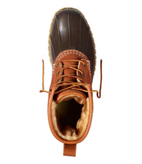 L.L.Bean Men's Bean Boots, 8" Shearling-Lined Insulated FOOTWEAR