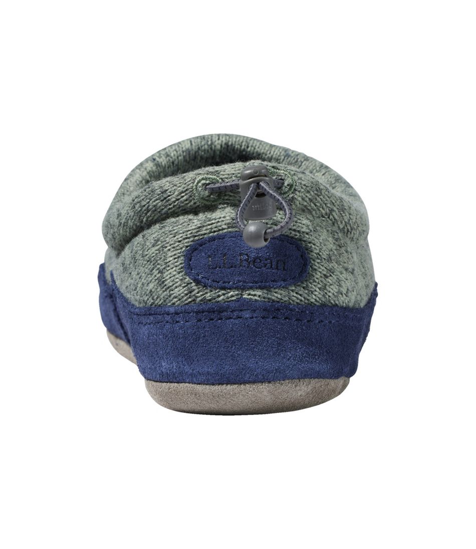 L.L.Bean Kids' Sweater Fleece Slippers, Motif FOOTWEAR|SALE