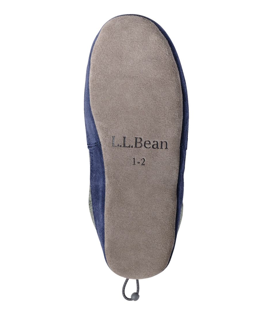 L.L.Bean Kids' Sweater Fleece Slippers, Motif FOOTWEAR|SALE