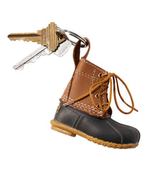 L.L.Bean Bean Boot Key Chain, Tan/Brown BAG & TRAVEL