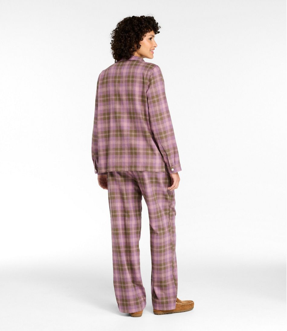 L.L.Bean Women's Scotch Plaid Flannel Pajamas CLOTHING|SALE