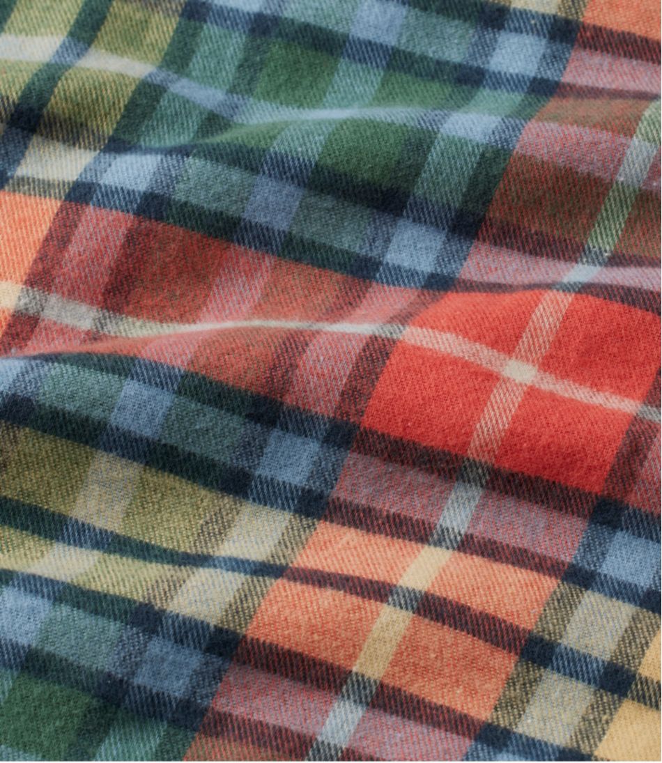 L.L.Bean Women's Scotch Plaid Flannel Nightgown CLOTHING