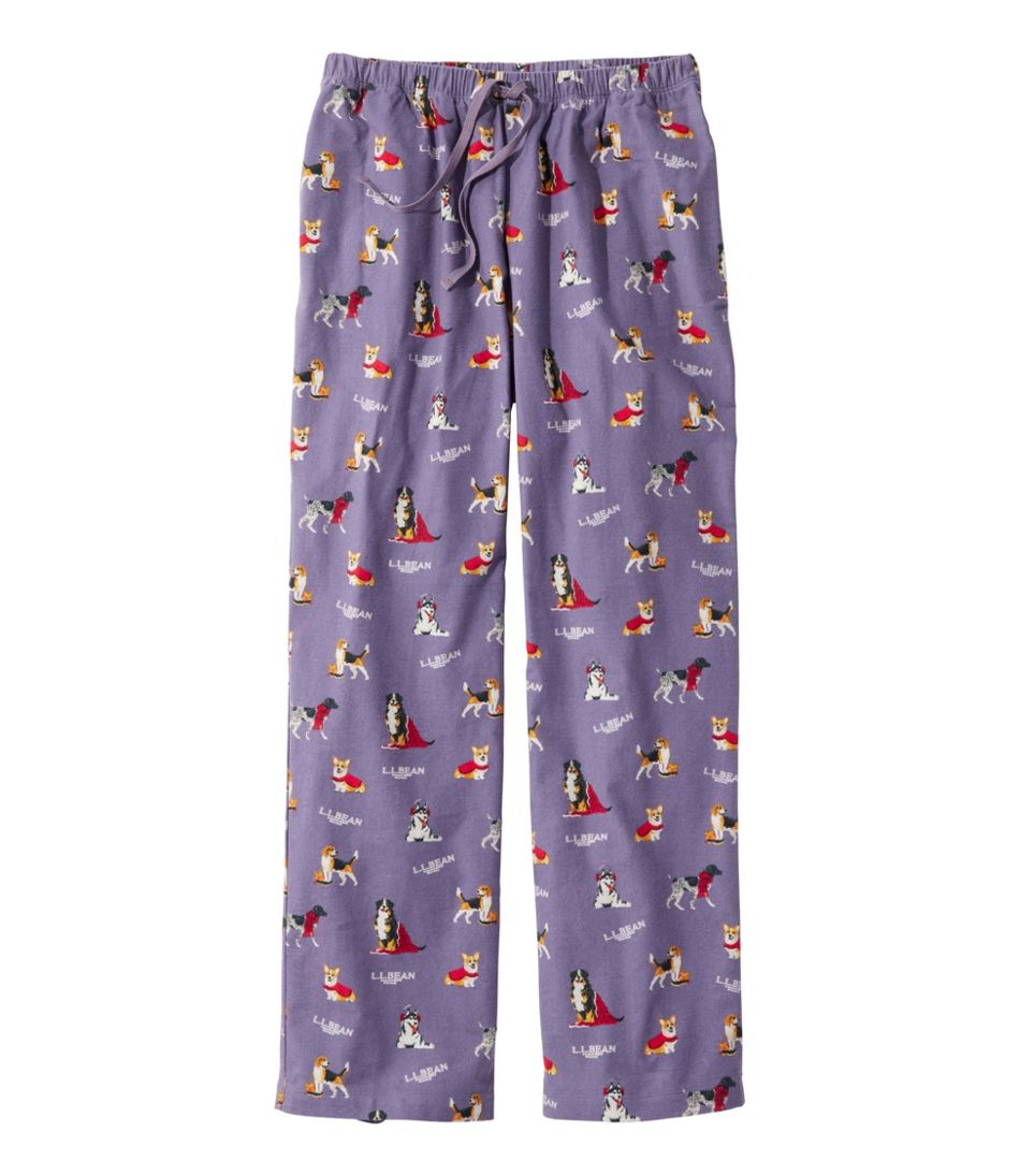 L.L.Bean Women's Flannel Sleep Pants, Print CLOTHING|SALE