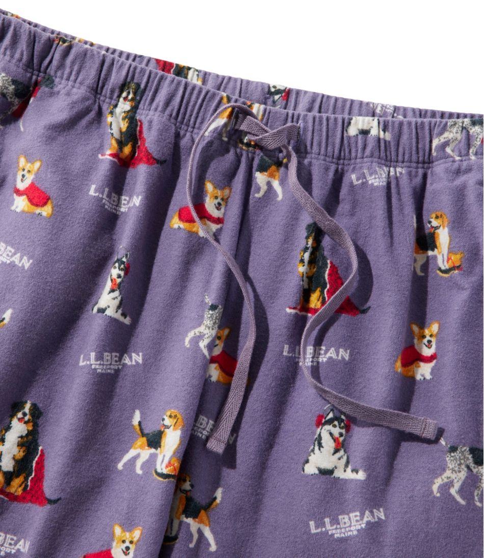 L.L.Bean Women's Flannel Sleep Pants, Print CLOTHING|SALE