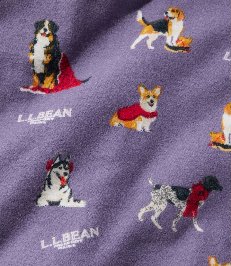 L.L.Bean Women's Flannel Sleep Pants, Print CLOTHING|SALE