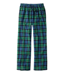 L.L.Bean Women's Flannel Sleep Pants, Plaid CLOTHING