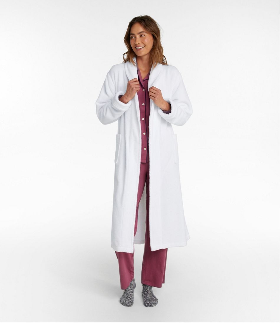 L.L.Bean Women's Soft Plush Terry Robe CLOTHING