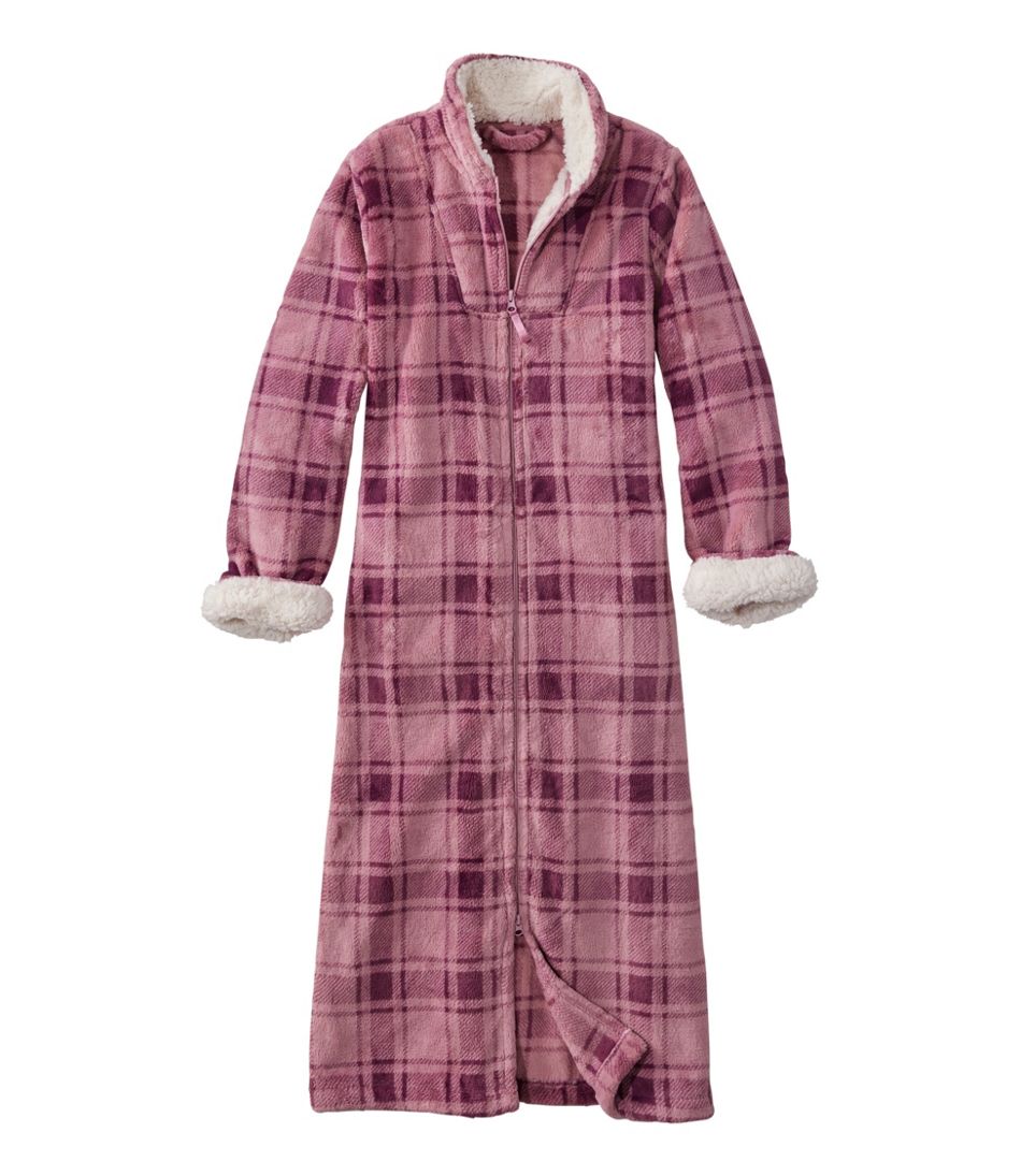 L.L.Bean Women's Wicked Plush Robe, Full-Zip CLOTHING|SALE