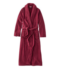 L.L.Bean Women's Winter Fleece Robe, Wrap-Front CLOTHING