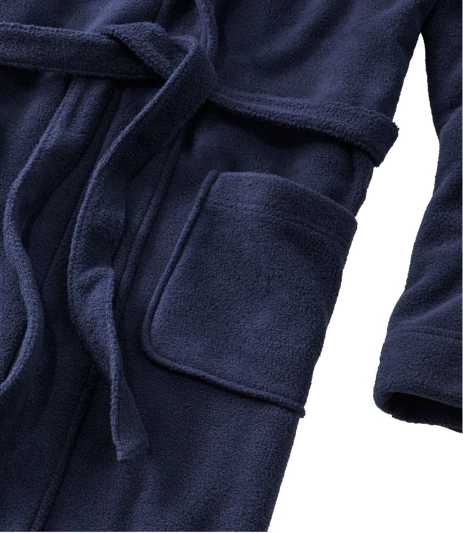 L.L.Bean Women's Winter Fleece Robe, Wrap-Front CLOTHING