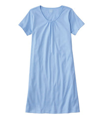 L.L.Bean Women's Supima® Nightgown, Short-Sleeve CLOTHING