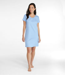 L.L.Bean Women's Supima® Nightgown, Short-Sleeve CLOTHING