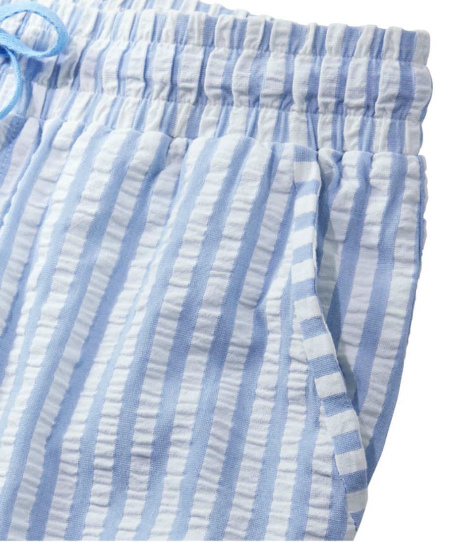 L.L.Bean Women's Bean's Seacoast Seersucker Short Set CLOTHING