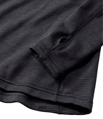 L.L.Bean Women's Midweight Base Layer Crew Top, 1/4 Zip CLOTHING