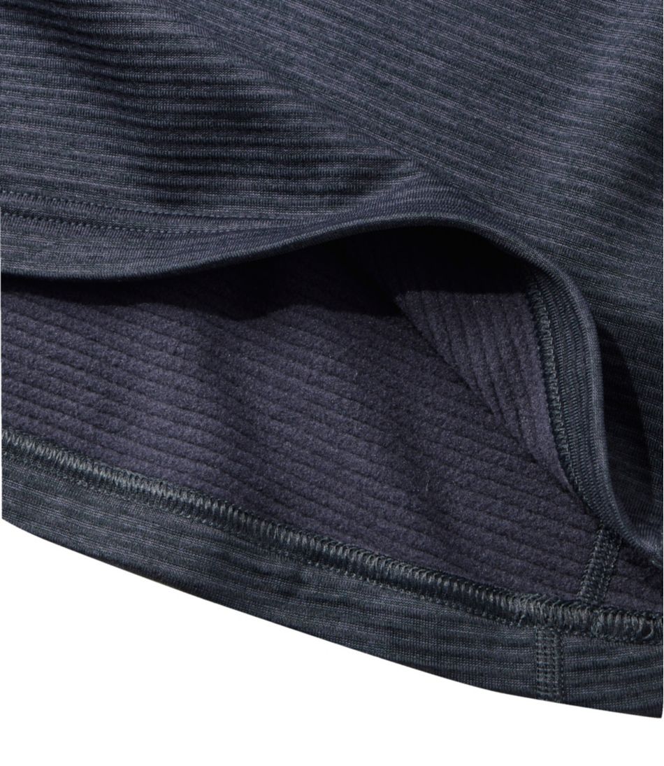 L.L.Bean Women's Midweight Base Layer Crew Top, 1/4 Zip CLOTHING