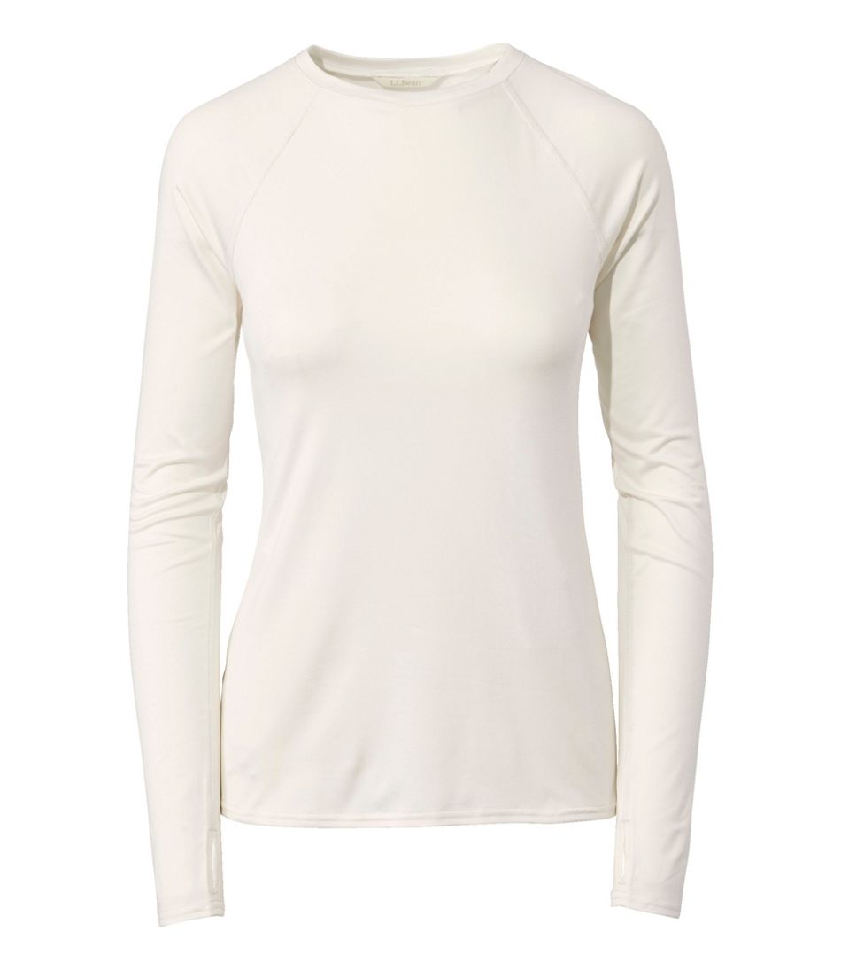 L.L.Bean Women's Simple Soft Base Layer, Crew CLOTHING
