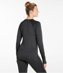 L.L.Bean Women's Simple Soft Base Layer, Crew CLOTHING