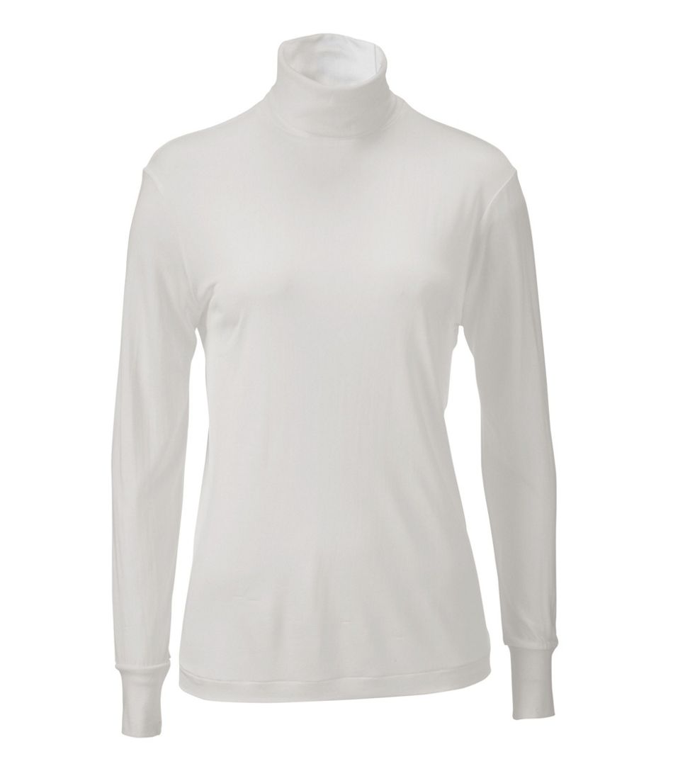 L.L.Bean Women's Silk Underwear, Turtleneck CLOTHING