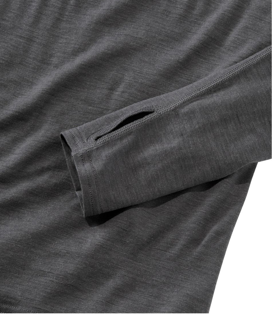 L.L.Bean Women's Cresta Ultralight 150 Crew Top CLOTHING