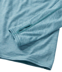 L.L.Bean Women's Cresta Ultralight 150 Crew Top, Stripe CLOTHING